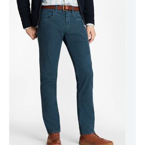 NWT Brooks Brothers Garment Dyed Five-Pocket Corduroys W32 L32